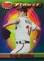 1994 Finest #209 Greg Maddux Refractor Baseball Card
