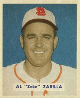 1949 Bowman #156 Al Zarilla Baseball Card