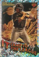 2024 Bowman Chrome It Came to the League #IT12 Leo de Vries Mini Diamond Refractor Baseball Card