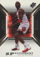 2005 SPx SPxcitement Veterans ! #XCV3 Michael Jordan Basketball Card