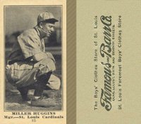 1916 Famous & Barr Co. #85 Miller Huggins Baseball Card