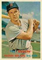 1957 Topps #288 Ted Lepcio Baseball Card