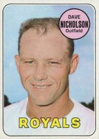 1969 Topps #298 Dave Nicholson Baseball Card