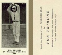 1916 Altoona Tribune #184 Ed. Walsh Baseball Card