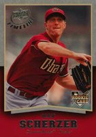 2008 Upper Deck Timeline #75 Max Scherzer Baseball Card