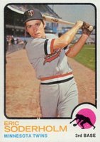 1973 Topps #577 Eric Soderholm Baseball Card