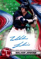 2024 Bowman's Best Best of 2024 Autographs #B24WJ Walker Jenkins Green Refractor Baseball Card