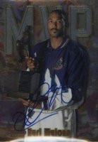 1997 Bowman's Best Certified Autograph #KM Karl Malone Basketball Card