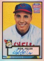 2001 Topps Archives Reserve Reprint-Autograph #ARA11 Bob Feller Baseball Card