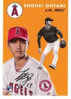 2018 Topps Throwback Thursday #250 Shohei Ohtani Baseball Card