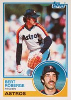 1983 Topps #611 Bert Roberge Baseball Card