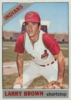 1966 Topps #16 Larry Brown Baseball Card