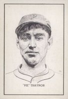 1950 Callahan Hall of Fame # Pie Traynor Baseball Card