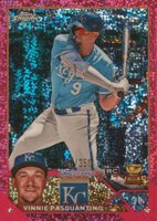 2023 Topps Chrome #119 Vinnie Pasquantino Magenta Speckle Baseball Card