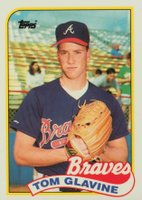 1989 Topps Tiffany #157 Tom Glavine Baseball Card