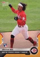 2021 Topps Now #112 Jonathan India Gold 1/1 Baseball Card