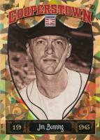 2013 Panini Cooperstown #70 Jim Bunning Gold Crystal Shard Baseball Card