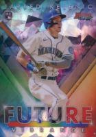 2021 Bowman's Best Future Vibrance #BFV12 Jarred Kelenic Atomic Refractor Baseball Card