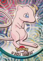 2000 Topps Pokemon TV Animation Series 3 #151 Mew TCG Card
