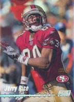 1999 Stadium Club Chrome #109 Jerry Rice Football Card