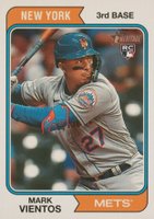 2023 Topps Heritage #124 Mark Vientos Baseball Card