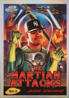 2024 Topps Chrome Cosmic the Martian Attacks #5 Jasson Dominguez Baseball Card