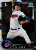 2016 Bowman Prospects #BCP52 Mike Clevinger Chrome Baseball Card