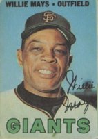 1967 Venezuela Topps #213m Willie Mays Baseball Card