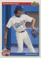 1992 Upper Deck #18 Pedro Martinez Star Rookie Baseball Card