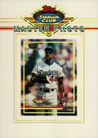 1993 Stadium Club Master Photo  # Darryl Strawberry Members Only Baseball Card