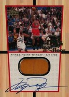 1999 Upper Deck MJ Final Floor  #FF4A Michael Jordan Autograph Basketball Card