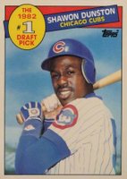 1985 Topps Tiffany #280 Shawon Dunston Baseball Card