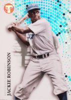 2022 Topps Pristine #175 Jackie Robinson Refractor Baseball Card