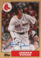 2022 Topps 1987 Topps Baseball Autographs #87BAJDU Jarren Duran Baseball Card