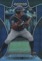 2019 Panini Prizm Draft Picks #97 Anthony Volpe Blue Prizm Baseball Card