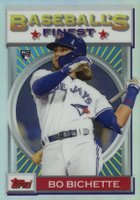 2020 Finest Flashbacks #190 Bo Bichette Refractor Baseball Card
