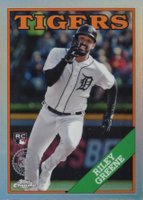 2023 Topps Chrome Update 1988 Topps Baseball #88CU9 Riley Greene Baseball Card