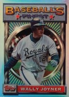 1993 Finest #59 Wally Joyner Refractor Baseball Card
