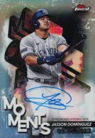 2024 Topps Finest Finest Moments Autographs #FMAJD Jasson Dominguez Baseball Card