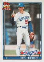 1991 O-Pee-Chee #690 Orel Hershiser Baseball Card