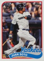 2024 Topps 1989 Topps Baseball #89B2-27 Juan Soto Series 2 Baseball Card