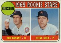 1969 Topps #499 Astros Rookies Baseball Card