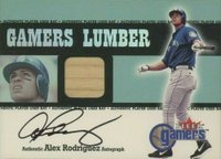2000 Fleer Gamers Lumber # Alex Rodriguez Baseball Card