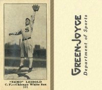 1916 Green-Joyce #101 Nemo Leibold Baseball Card