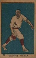 1920 Strip Card #43 George Kelly Hand Cut Baseball Card