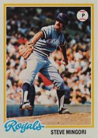 1978 Topps #696 Steve Mingori Baseball Card