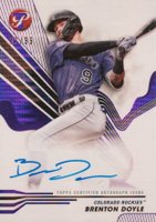 2024 Topps Pristine Pristine Autographs #PABD Brenton Doyle Purple Pristine Baseball Card