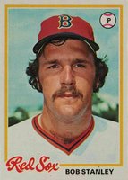 1978 Topps #186 Bob Stanley Baseball Card