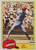 1981 Topps #563 Jim Kaat Baseball Card