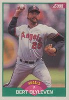 1989 Score Traded #17T Bert Blyleven Baseball Card